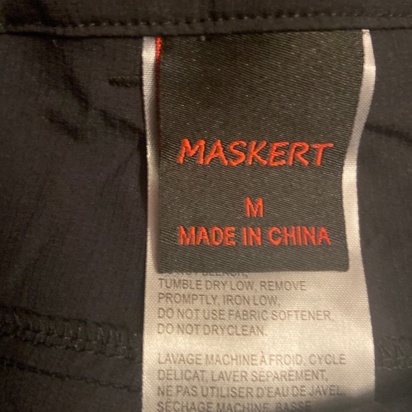 Mens masket medium black shorts NWT - Picture 3 of 7